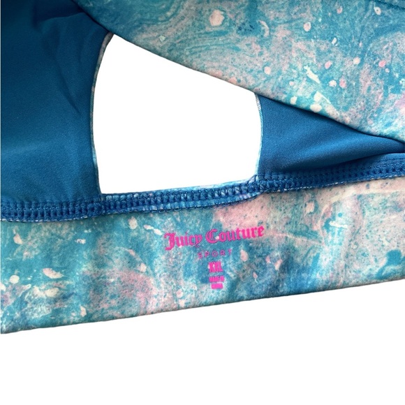 NWT Juicy Couture Sports Bra SZ XXL Aurora Print - Picture 5 of 5
